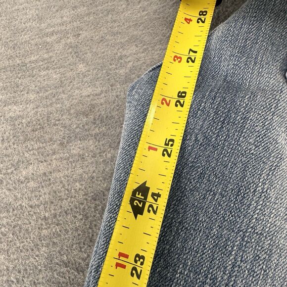 MISS ME - P50465K-3 Size 27 Rhinestone Cross Light Blue Skinny Denim A46 - Picture 11 of 16